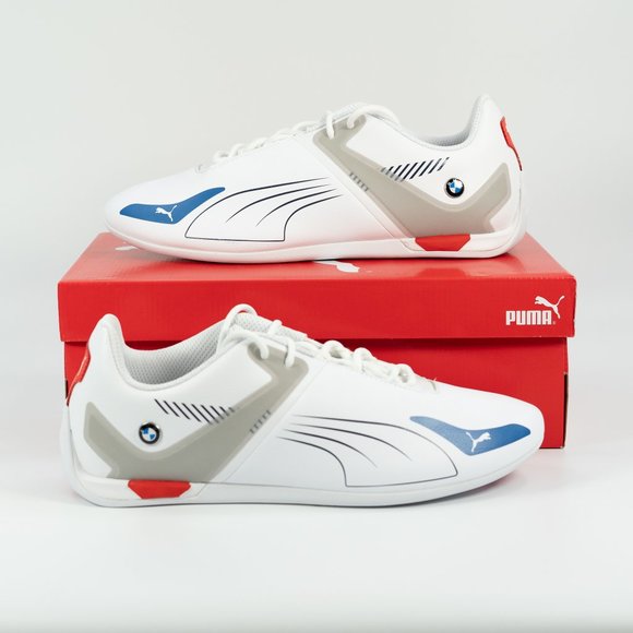 Puma x BMW MMS A3ROCAT \'White\' 306871-02 Leather Racing Sneakers size 9 - 14 main image 8